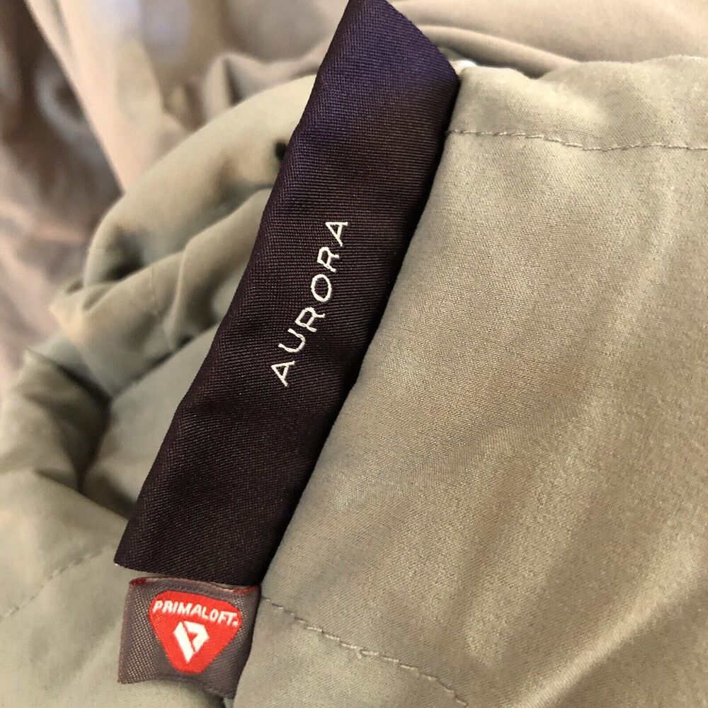 Ministry of Supply Aurora Insulated Full Zip Hood Jacket Green Gray Men Large - Picture 7 of 12